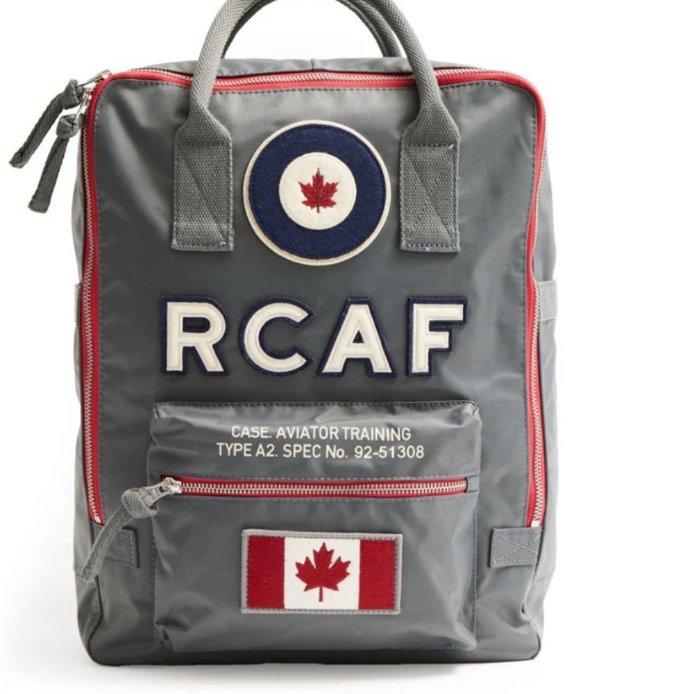 RCAF backpack, by red canoe